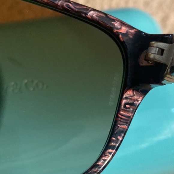 Nwt, Authentic Tiffany & Co. 8160/3B Elegant Pearl Brown Marbled Sunglasses - Picture 15 of 16
